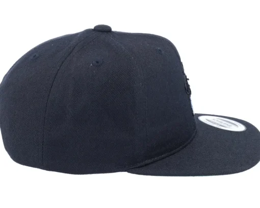 Kids Mizaru See Nothing Monkey Black Snapback - Kiddo Cap