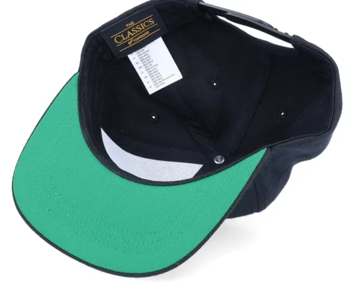Kids Mizaru See Nothing Monkey Black Snapback - Kiddo Cap