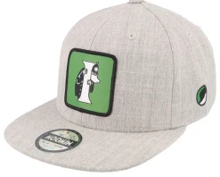 Kids Moomin Alphabet - I Heather Grey Snapback - Moomin