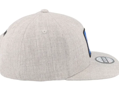Kids Moomin Alphabet - O Heather Grey Snapback - Moomin