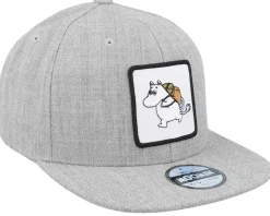 Kids Moomin Backpacker Heather Grey Snapback - Moomin