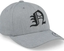 Kids N Letter 3d Heather Grey Adjustable - Kiddo Cap
