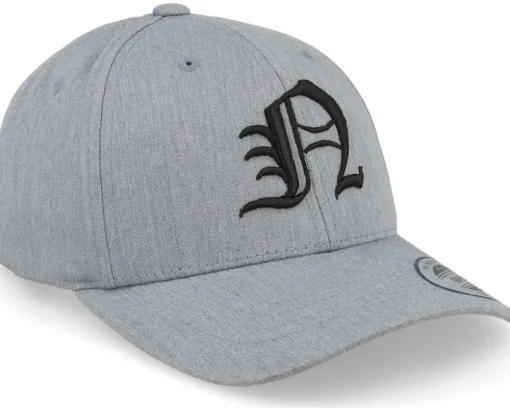 Kids N Letter 3d Heather Grey Adjustable - Kiddo Cap