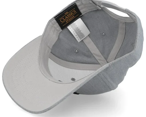 Kids N Letter 3d Heather Grey Adjustable - Kiddo Cap