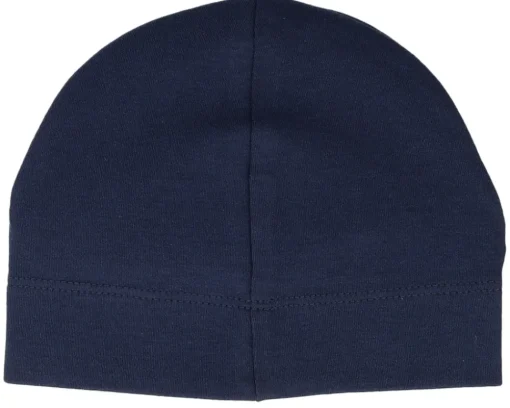 Kids Nautical Navy Baby Beanie - Babybugz