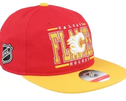Kids New Jersey Devils Logo Flatbrim Cap Black/Red Snapback - Outerstuff