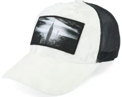 Kids New York Skyscraper Velvet White/Black - Calza Pennello