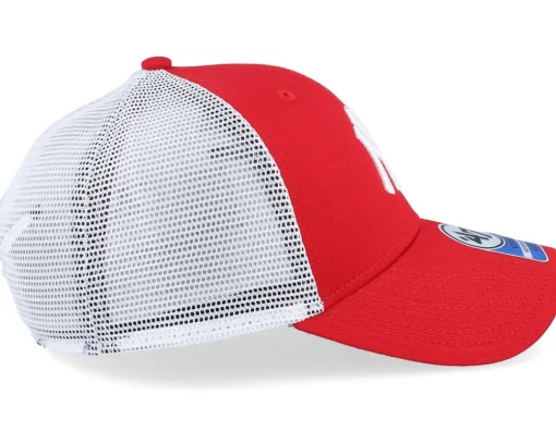 Kids New York Yankees Branson Mvp Red/White Trucker - 47 Brand