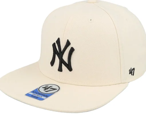 Kids New York Yankees MLB Shot 47 Tain Natural Snapback - 47 Brand