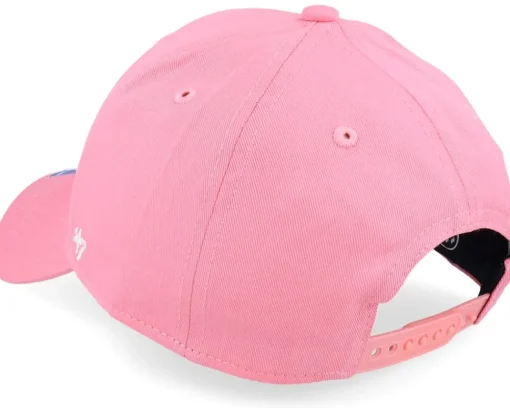 Kids New York Yankees Raised Basic Mvp Rose/White Adjustable - 47 Brand