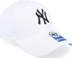 Kids New York Yankees Raised Basic Mvp White Adjustable - 47 Brand