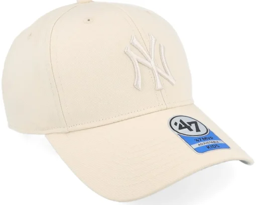 Kids New York Yankees Raised Basic Mvp Natural Adjustable - 47 Brand