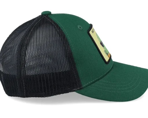 Kids No Hugs Cactus Dark Forest/Black Trucker - Kiddo Cap