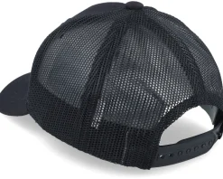 Kids No Hugs Cactus Dark Black Trucker - Kiddo Cap