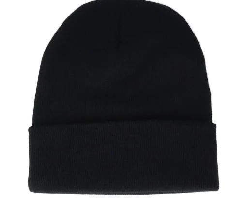 Kids O Letter Patch Black Cuff - Kiddo Cap