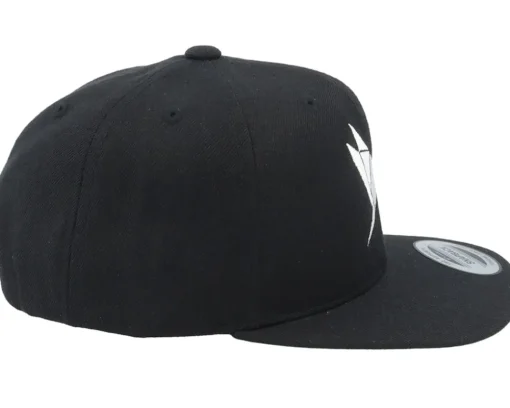 Kids Origami Paper Bird Black Snapback - Kiddo Cap