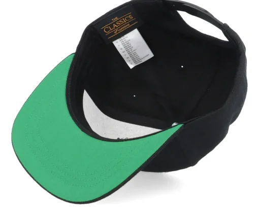 Kids Origami Paper Bird Black Snapback - Kiddo Cap