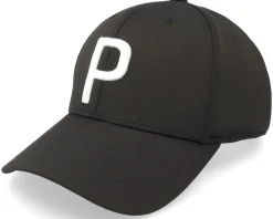 Kids P Cap Black/White Glow Adjustable - Puma