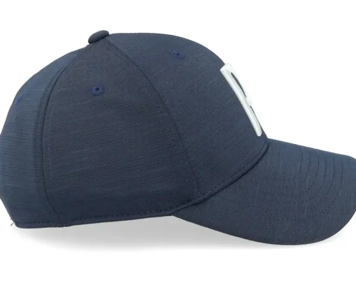 Kids P Cap Navy Blazer/Ash Gray Adjustable - Puma