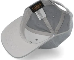 Kids P Letter 3d Heather Grey Adjustable - Kiddo Cap