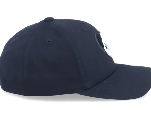 Kids Panda Chenille Patch Black Adjustable - Kiddo Cap