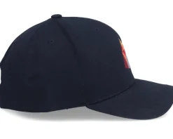 Kids Paper Fox Black Adjustable - Kiddo Cap
