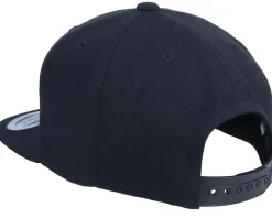 Kids Paper Fox Black Snapback - Kiddo Cap