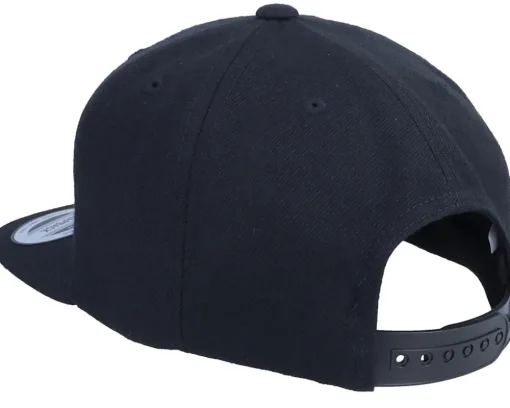 Kids Paper Fox Black Snapback - Kiddo Cap