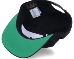 Kids Paper Fox Black Snapback - Kiddo Cap