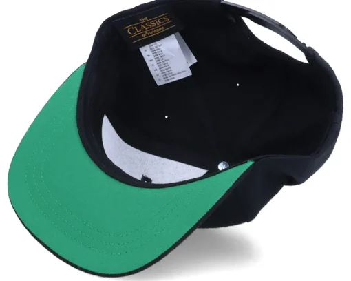 Kids Paper Fox Black Snapback - Kiddo Cap