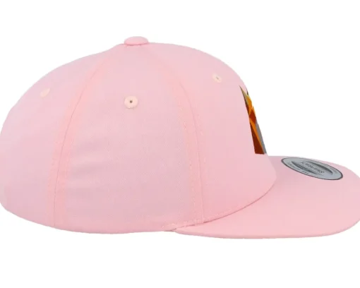 Kids Paper Fox Pink Snapback - Kiddo Cap