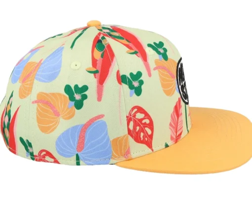 Kids Paradise Cove Pastel Yellow Snapback - Headster