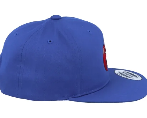 Kids Peeping Dino T-rex Royal Blue Snapback - Kiddo Cap