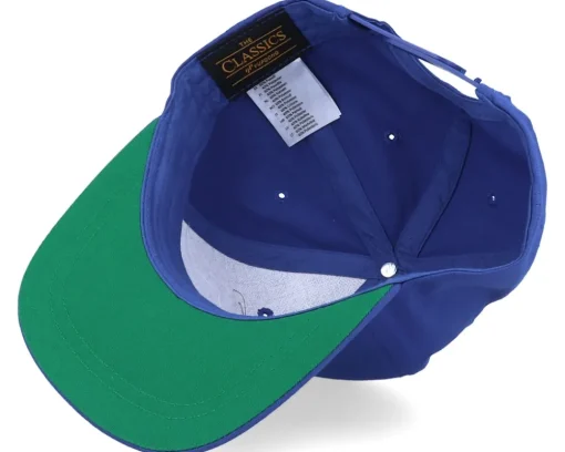 Kids Peeping Dino T-rex Royal Blue Snapback - Kiddo Cap