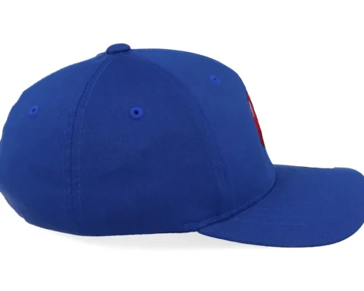 Kids Peeping Dino T-rex Royal Blue Flexfit - Kiddo Cap