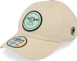 Kids Pippilotta Stone/Mint Green Dad Cap - Pippi Longstocking