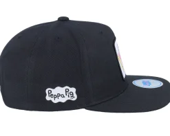 Kids Pirate George Black Snapback - Peppa Pig