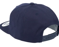 Kids Police Helicopter Dark Navy Blue Snapback - Kiddo Cap