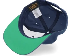 Kids Police Helicopter Navy Blue Snapback - Kiddo Cap