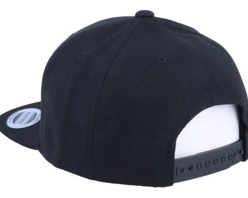 Kids Q Letter 3D Black Snapback - Kiddo Cap