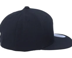 Kids Q Letter 3D Black Snapback - Kiddo Cap