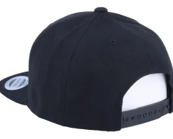 Kids Q Letter 3D Black Snapback - Kiddo Cap