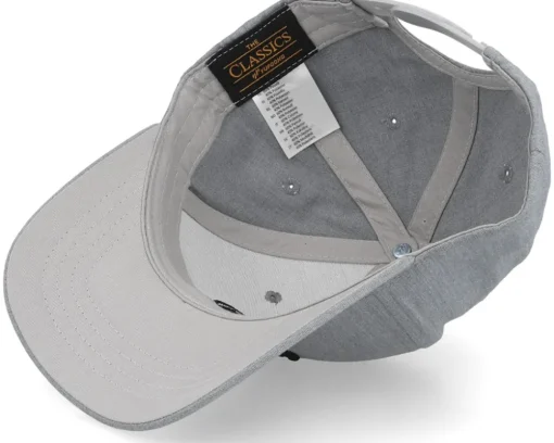 Kids Q Letter 3d Heather Grey Adjustable - Kiddo Cap