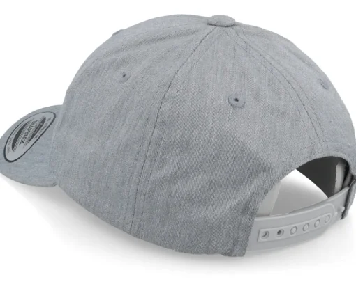 Kids R Letter 3d Heather Grey Adjustable - Kiddo Cap