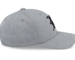 Kids R Letter 3d Heather Grey Adjustable - Kiddo Cap