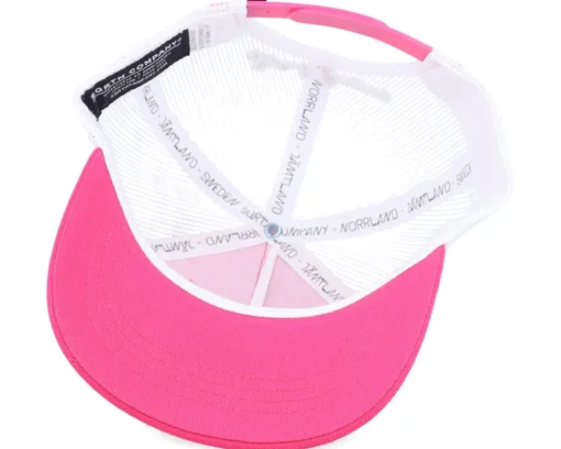 Kids Racing Cap Hot Pink/White A-Frame Trucker - SQRTN