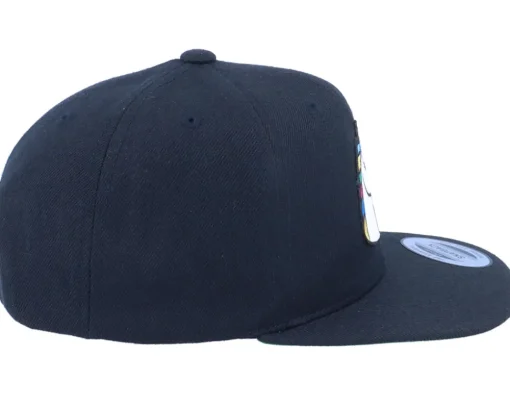 Kids Rainbow Unicorn Black Snapback - Unicorns
