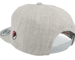 Kids Raphael Face Grey Snapback - TMNT