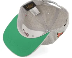 Kids Raphael Face Grey Snapback - TMNT