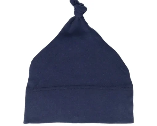 Kids Red Baby One-knot Beanie - Babybugz